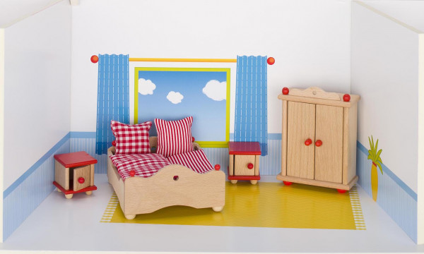 Puppenmöbel Schlafzimmer