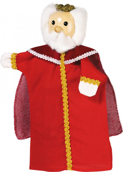 Handpuppe König