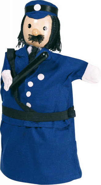 Handpuppe Polizist